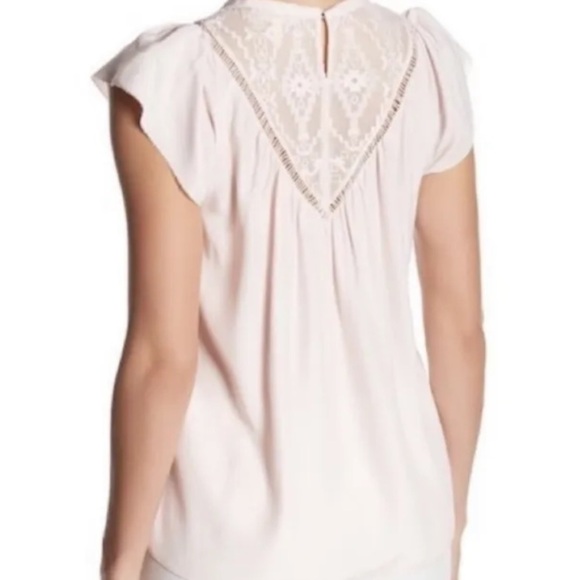 Rebecca Taylor geo Aztec embroidered flutter sleeve blouse top 15671 - Picture 3 of 10